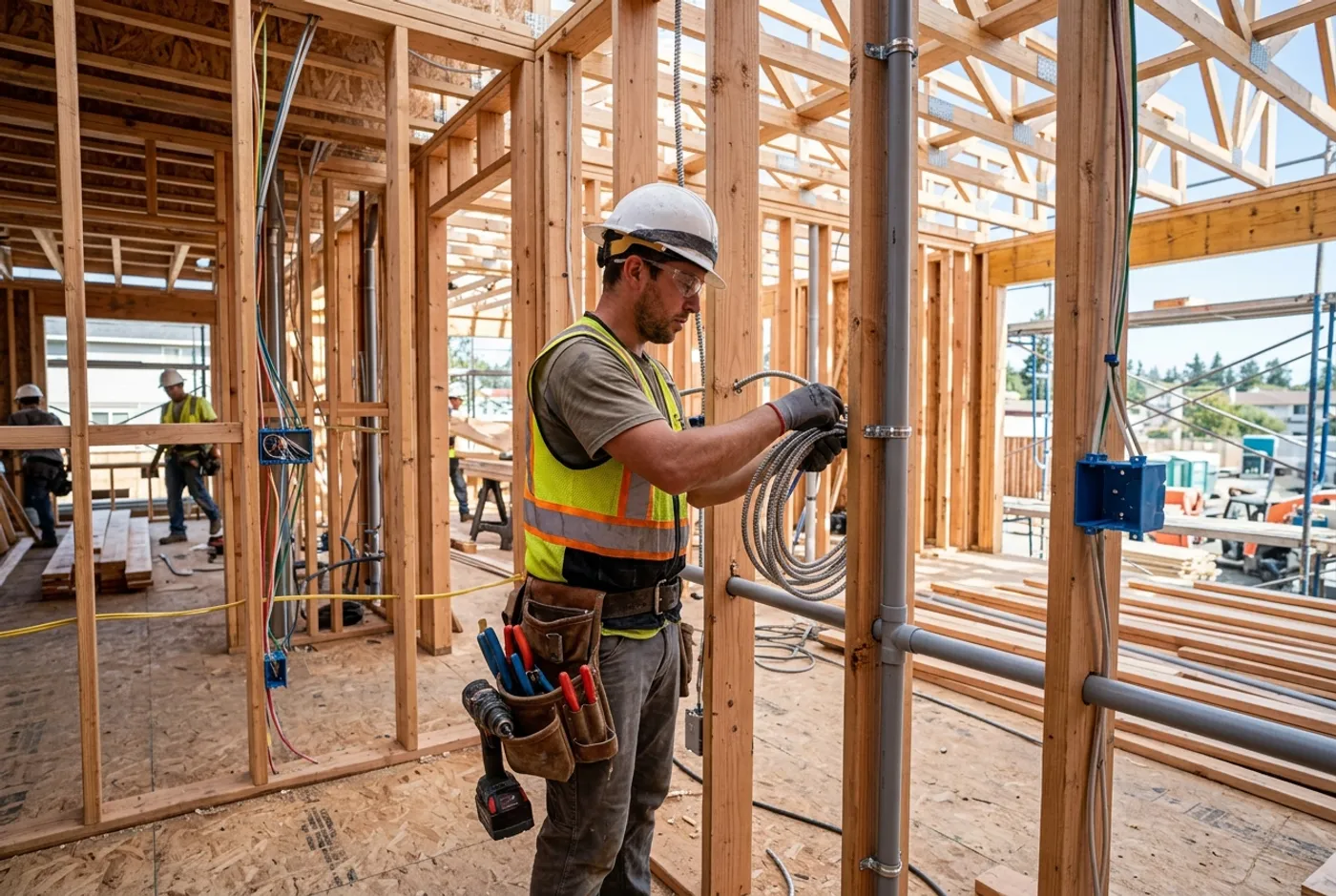 New Construction & Ground-Up Wiring — Rufino Electric