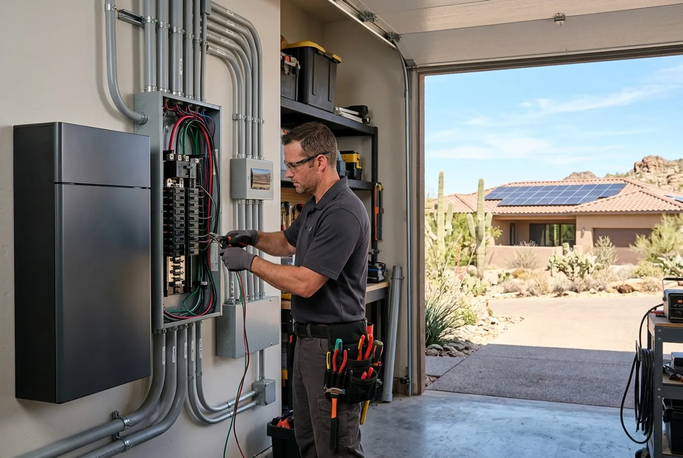 Solar & Battery Backup Wiring — Rufino Electric